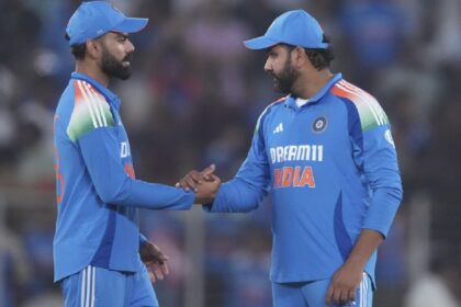 File image of India's Virat Kohli and Rohit Sharma. (Photo: AP)