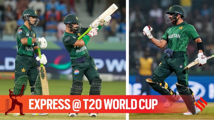 Sahibzada Farhan broke Virat Kohli's record for scoring most runs in a single T20 World Cup edition. (PHOTO: AP)