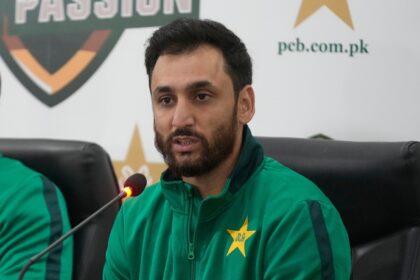 Pakistan captain Salman Agha