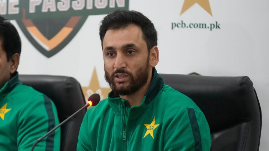 Pakistan captain Salman Agha