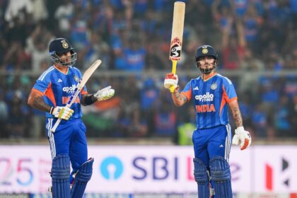 IND vs NAM | India take on Namibia in the T20 World Cup 2026 match in New Delhi. (CREIMAS FOR BCCI)