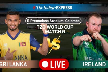 Sri Lanka vs Ireland T20 World Cup live score