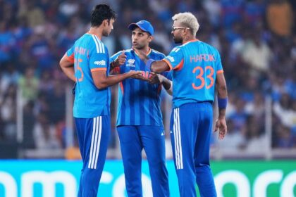 India have qualified for the Super Eights after winning all their matches in the group stage. (AP Photo)