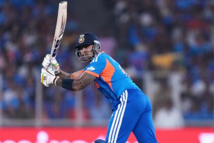 T20 World Cup: Former South Africa batter Neil McKenzie has picked India captain Suryakumar Yadav as the key man in the Super 8 match. (AP Photo)