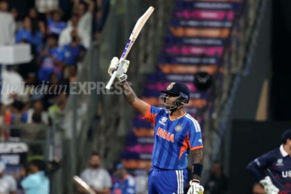 As Suryakumar also mentioned after the match, 2025 was tough for him but switching off for a bit at the end of the season after South Africa series helped him recharge and return to form (Express Photo by Narendra Vaskar)