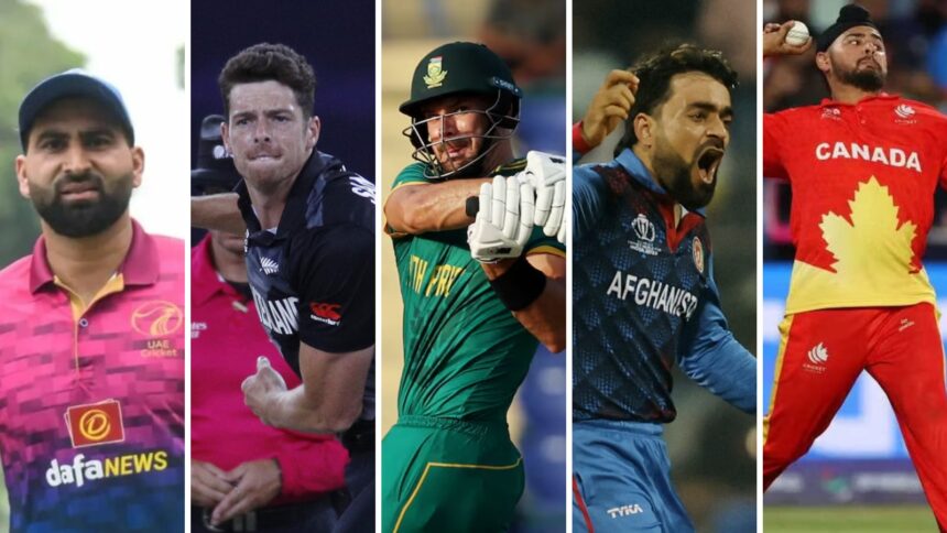 T20 World Cup 2026 Group C; UAE, New Zealand, South Africa, Afghanistan and Canada will compete in the same group. (Reuters/X)