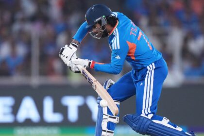 Tilak Varma has faced criticism for his slow knock in Ahmedabad. (AP Photo)