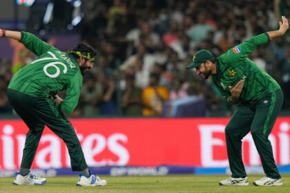 Throwing his support behind Usman, whose action has been under debate, in particularly in India, Agha said he is unfazed about all the talk. (AP Photo)