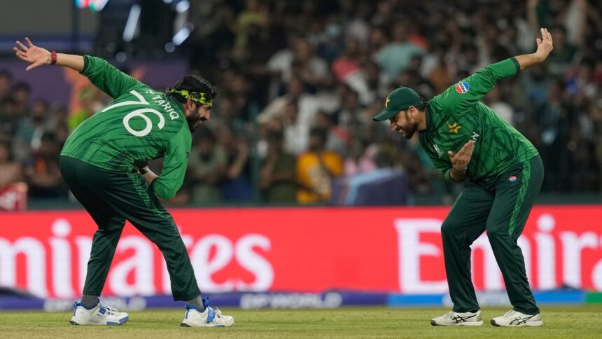 Throwing his support behind Usman, whose action has been under debate, in particularly in India, Agha said he is unfazed about all the talk. (AP Photo)