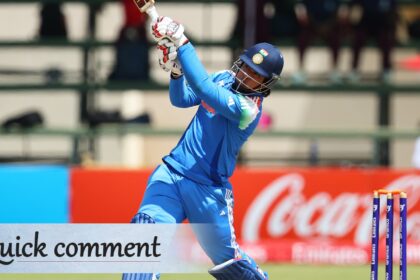 Vaibhav Sooryavanshi slammed 80-ball 175 and struck 15 sixes and as many fours against England in U19 World Cup final. (PHOTO: ICC)