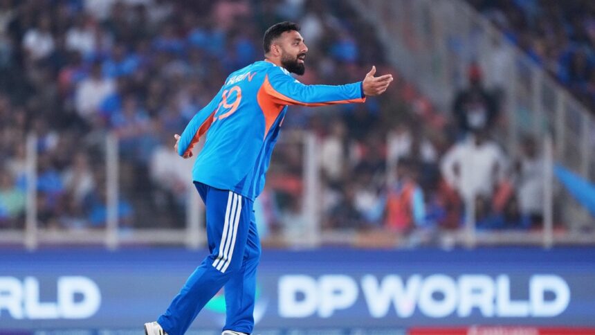 Varun Chakaravarthy has been critical to India making up for the batting collapses they suffered in this T20 World Cup. (AP Photo)