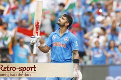 Virat Kohli became India's first centurion against Pakistan in World Cups during 2015 ODI WC in Adelaide. (PHOTO: REUTERS)