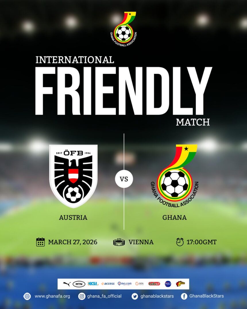 Accreditation for Austria vs Ghana friendly open