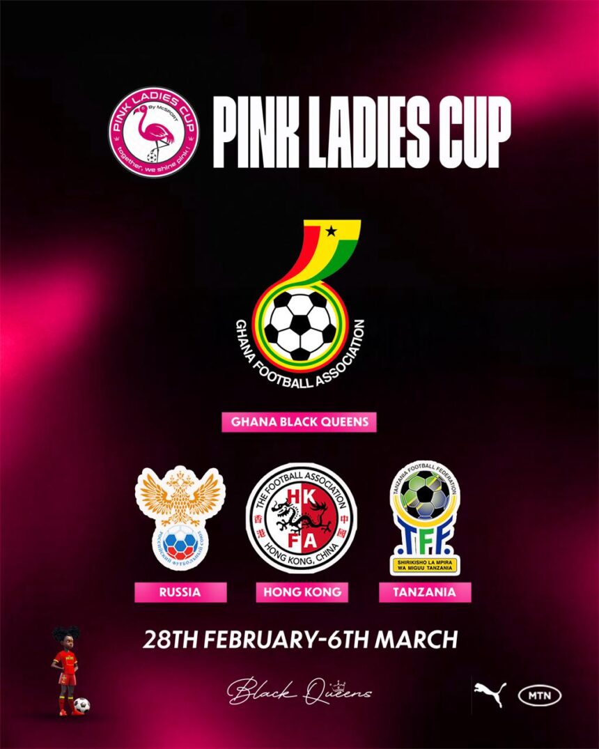 Black Queens begin WAFCON preparations with Pinks Ladies Cup in United Arab Emirates