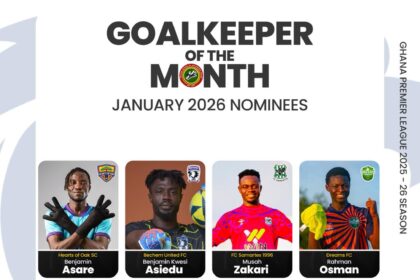 Four shot-stoppers nominated for January Goalkeeper of the month
