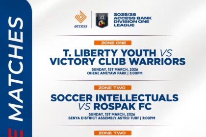 Access Bank Division One League: Matchday 21 features four live thrillers