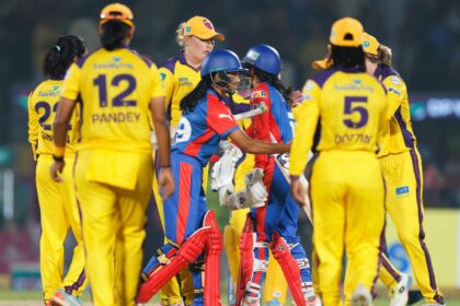 Delhi Capitals beat UP Warriorz to reach Eliminator of WPL 2026. (PHOTO: CREIMAS FOR WPL)