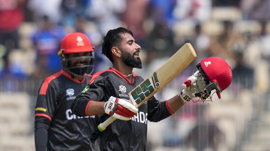 19-year-old Yuvraj became the youngest to score a hundred in an ICC World Cup — T20 or 50-overs. (PTI Photo)