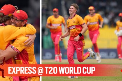 Zimbabwe qualified for the Super 8s of the T20 World Cup 2026 ahead of Australia. (PHOTO: AP)