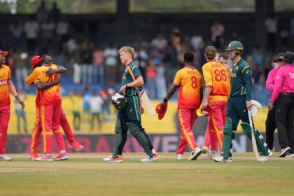 Zimbabwe have gone up to second on the Group B table with the win, level on points with top-placed Sri Lanka (AP Photo)
