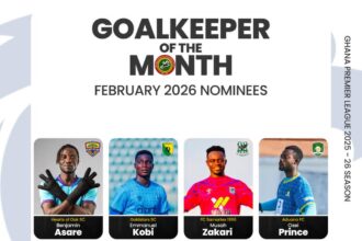 Asare, Zakari, Osei and Kobi earn nomination for Premier League goalkeeper for February
