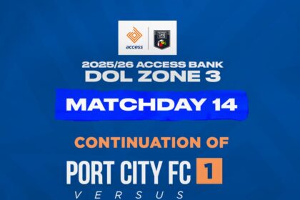 Port City vs True Democracy match to continue on March 11