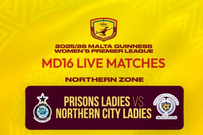 Malta Guinness Women's Premier League: Prisons Ladies vs. Northern City to broadcast live