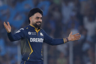 Rashid Khan Wicket celebration