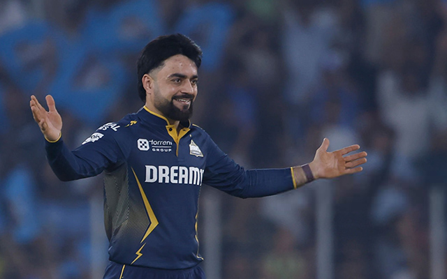 Rashid Khan Wicket celebration