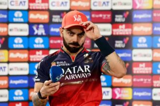 Virat Kohli with Orange Cap