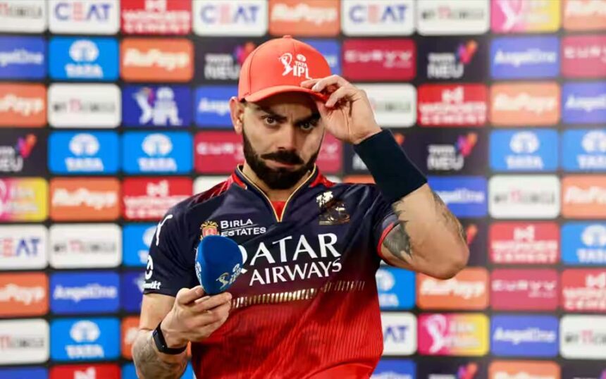 Virat Kohli with Orange Cap