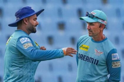 Justin Langer & Rishabh Pant