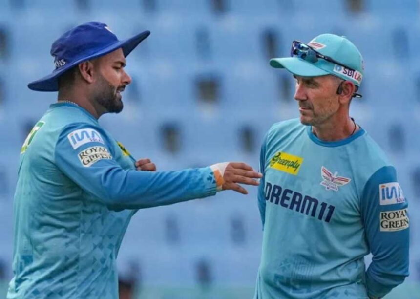 Justin Langer & Rishabh Pant