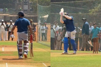 Rohit Sharma begins IPL 2026 preparations with practice session at Shivaji Park