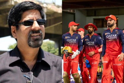 Kris Srikkanth and RCB Team