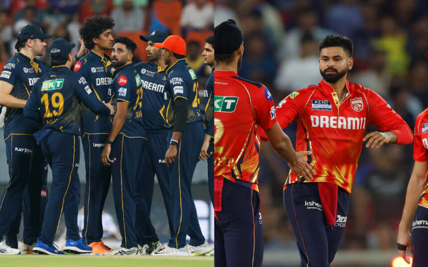 Punjab Kings and Gujarat Titans