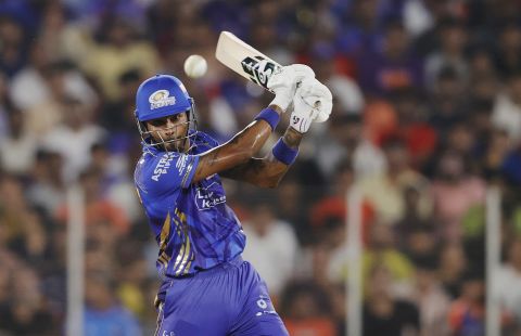 Hardik Pandya hits out, Punjab Kings vs Mumbai Indians, IPL 2025, Qualifier 2, Ahmedabad, June 1, 2025