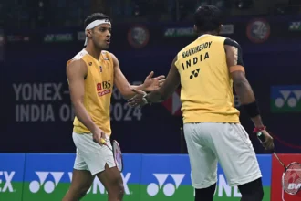 Chirag Shetty and Satwiksairaj Rankireddy Badminton