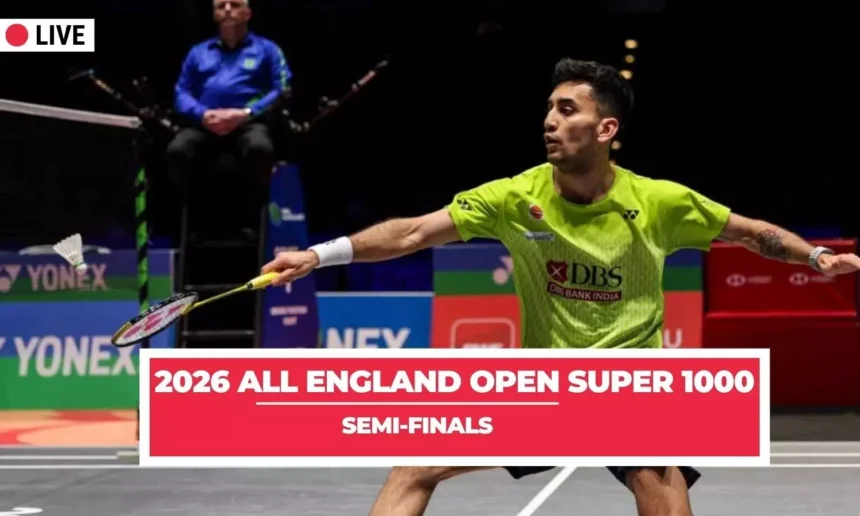 All England Open 2026 LIVE: Lakshya Sen vs Victor Lai - Updates, action
