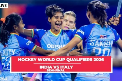 FIH World Cup Qualifiers LIVE: India v/s Italy semi-finals – Update, Results, Scores, Blog