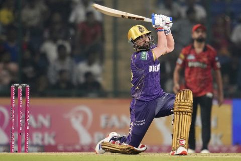 Ramandeep Singh tonks one over, Kolkata Knight Riders vs Sunrisers Hyderabad, IPL, Delhi, May 25, 2025