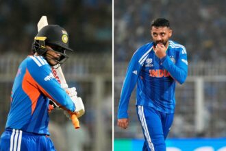 Sunil Gavaskar has urged India to consider dropping Abhishek Sharma and Varun Chakaravarthy for the T20 World Cup final today. (AP Photo)