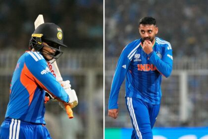 Sunil Gavaskar has urged India to consider dropping Abhishek Sharma and Varun Chakaravarthy for the T20 World Cup final today. (AP Photo)