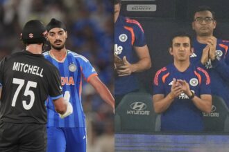 Gambhir said that it was good on Arshdeep that he apologised but there are "no friends" or "enemies" on the cricket field. (PTI/AP Photo)