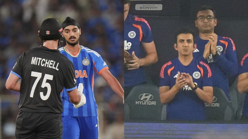 Gambhir said that it was good on Arshdeep that he apologised but there are "no friends" or "enemies" on the cricket field. (PTI/AP Photo)