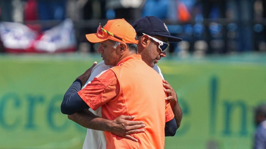 Ashwin and Dravid are reportedly part of an Indian investment group that has reached a deal to purchase the Glasgow team in the six-franchise competition planned for this summer.(PTI Photo)