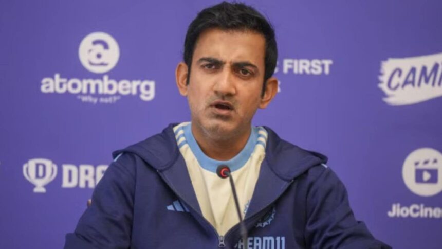 Indian Head Coach Gautam Gambhir. (FILE photo)