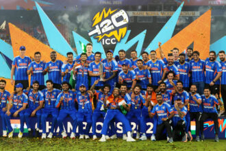 India head coach Gautam Gambhir said the team's high risk, high reward mantra paid off in the T20 World Cup. (AP Photo)