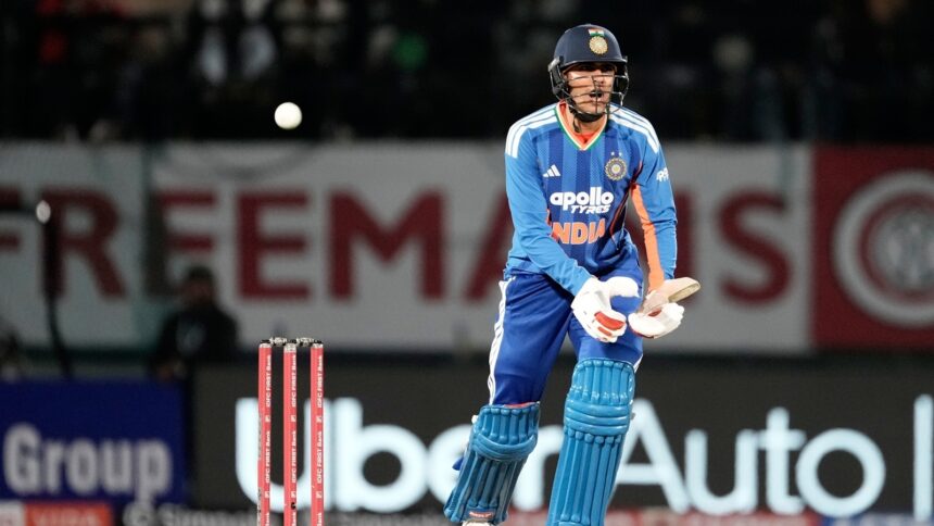 Shubman Gill will find it difficult to break into a T20 World Cup-winning Indian squad let alone leading it, reckoned Aakash Chopra. (AP Photo)