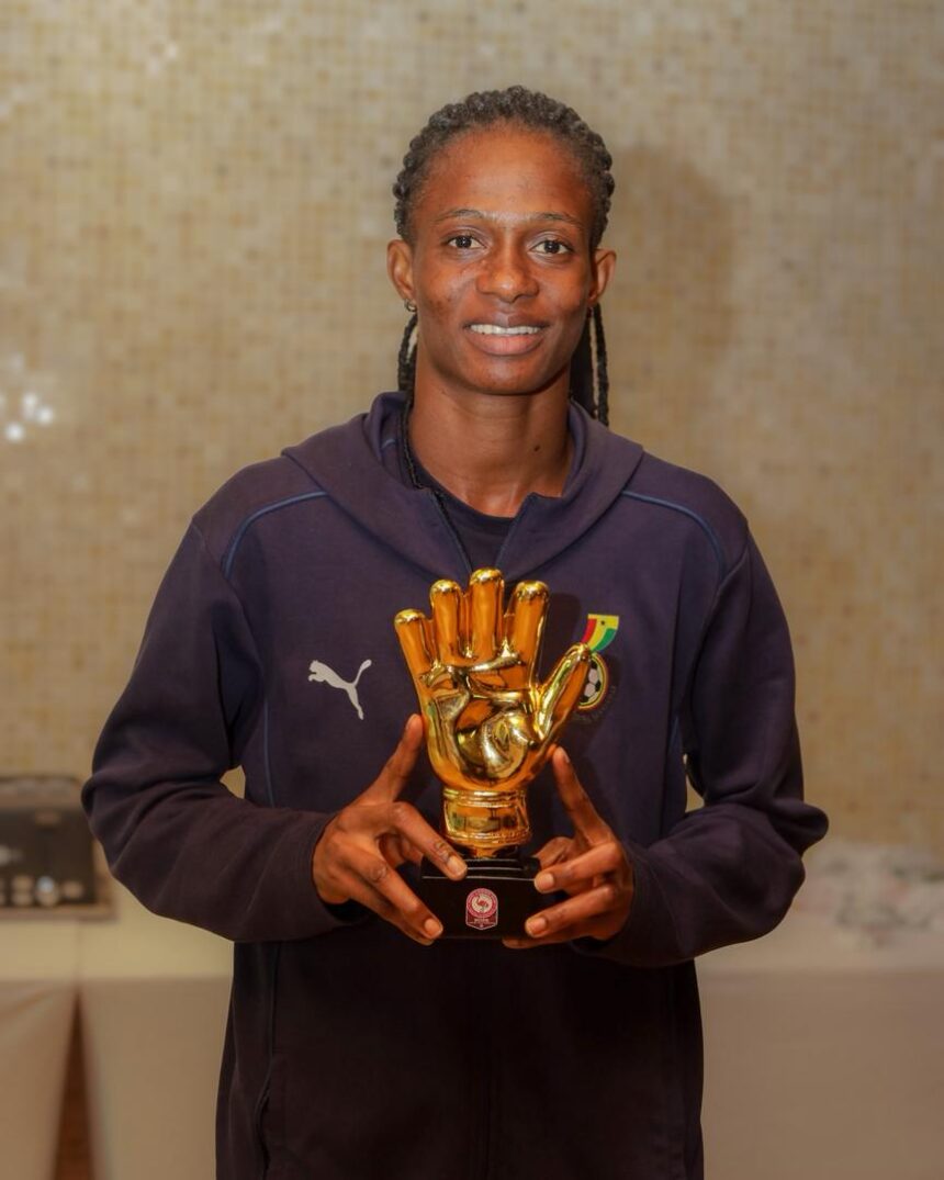 Black Queens’ Cynthia Findiib Konlan named Best Goalkeeper at Pink Ladies Cup